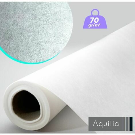 VURAHOME - TOILE DE RENOVATION PLAFOND INTISSE LISSE RENOVA MAX 70GR x 20ml = 20m2