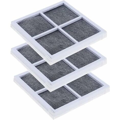 VURAHOME - Filtre à air pour Réfrigérateur LG Pure n Fresh, 3 Pcs Filtre à air Frais de Rechange, pour Réfrigérateur/Réfrigérateur/Purificateur d'air LG LT120F, LFX31925SW, LFX31925SB (1/5)