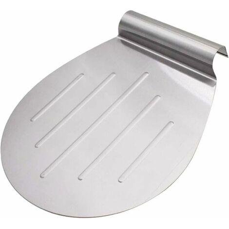 VURAHOME - Pelle à gâteau en acier inoxydable, pelle à pizza Pelle à pizza et à gâteau, haute température et résistance à la corrosion, adaptée aux gâteaux, pizzas, etc. 1 pièce (32,5x26x3cm) (1/5)