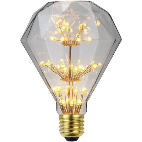 VURAHOME - Ampoule LED vintage RGB Lumière étoilée Ampoule Décorative feu d'artifice Lumière chaude E27 220/240 V, Verre, E27, 3.00W 230.00V [Classe énergétique A++] (1/5)