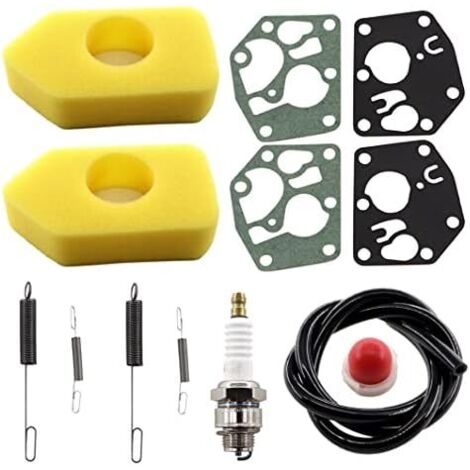 VURAHOME - Ressorts de régulateur pour Briggs &amp Stratton 692211 691859 Classic Sprint Quattro Q35 Q45 3,5-4,5 CV moteurs filtre à air 698369 4216 Membrane 495770 795083 Pompe damorçage 694394 RJ19L (1/5)