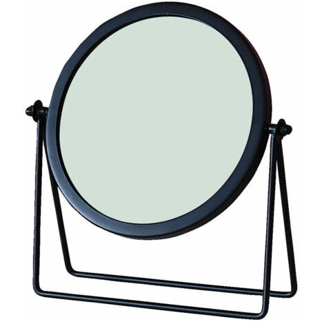VURAHOME - Miroir grossissant sur pied,Noir (1/3)