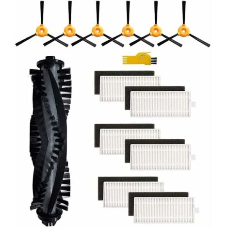 MIKONG Zubehör-Set für Lefant M201 T700 M520 M501A M571 M501B M301 Roboter-Staubsauger, Ersatzteile, 13 Packungen mit Hauptbürste & Filter & Seitenbürste, thsinde (1/5)