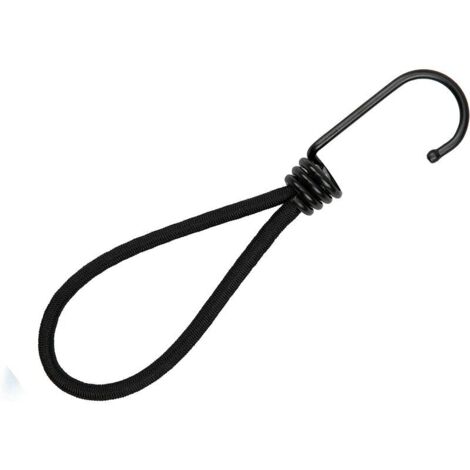 VURAHOME - 10 tendeurs en caoutchouc professionnels avec crochets (noir 150 mm) pour bâches, affiches, tendeurs de filet de bâche, élastiques, supports de bâche, caoutchouc de bâche, tendeurs en caout (1/5)