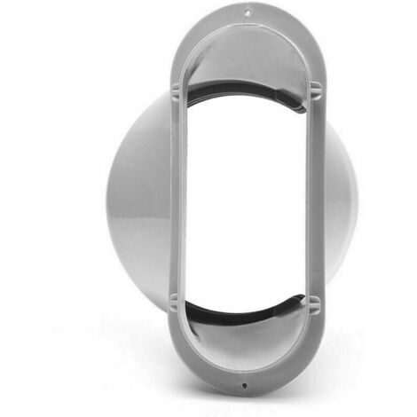 VURAHOME - 150Mm Plat Bouche Climatiseur Portable Fenetre Kit Diapo Plaque D'Echappement Tuyau Connecteur (1/5)