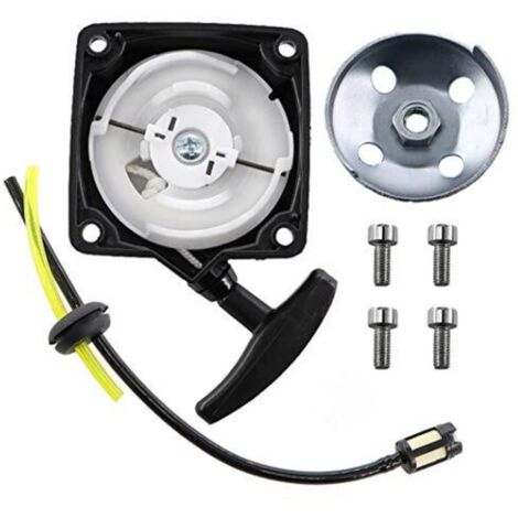 VURAHOME - Lanceur avec de démarreur pour Ryobi RBC40SB RBC52SB RBC38SB RBC52FSB Silverline Draper Makita la plupart des débroussailleuses chinoises