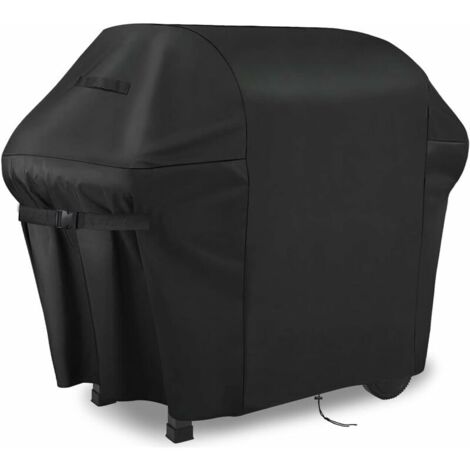 VURAHOME - Housse de barbecue, bâche de barbecue, double couche imperméable 600D avec boucle fixe bilatérale réglable, housse de barbecue Weber, bâche de barbecue étanche (152 cm/60 po) (1/5)