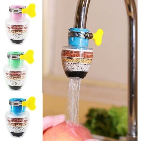 VURAHOME - Filtre universel de purification de l'eau du robinet de cuisine Buse Filtre flexible (1/3)