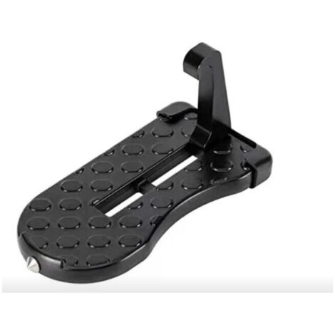 VURAHOME - Pédale de Voiture Pliante Marchepied Universel, Pédale de Crochet de loquet de Porte de Porte de Voiture, Pédale Auxiliaire Avec Safety Hammer (1/3)