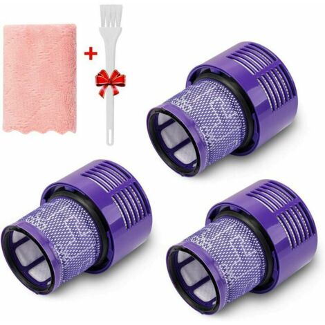 VURAHOME - 3 Pcs Filtre de remplacement pour Dyson V10 Series, Remplacer le filtre référence 969082-01 THSINDE (1/5)