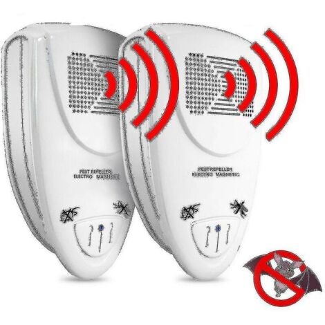 VURAHOME - Répulsif à ultrasons pour chauves-souris - Débarrassez-vous des chauves-souris en 72 heures2pcs Starlight (1/5)