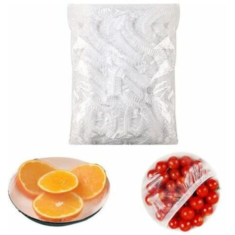 Film Alimentaire Reutilisable - 100 Pièces Sac de Conservation Alimentaire - Charlotte Alimentaire Reutilisable - Couvercle Tissus Alimentaire - Couvre Plat Reutilisable - Fresh Keeping Bags 100Pcs (1/5)
