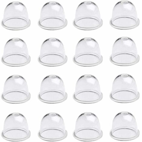 16 Pièces Pompe D'Ampoules D'Amorce De Carburateur, 19 Mm Essence Pour Ampoule D'Amorçage, Pour Tondeuse, Débroussailleuse, Tondeuse, Tronçonneuse (1/5)