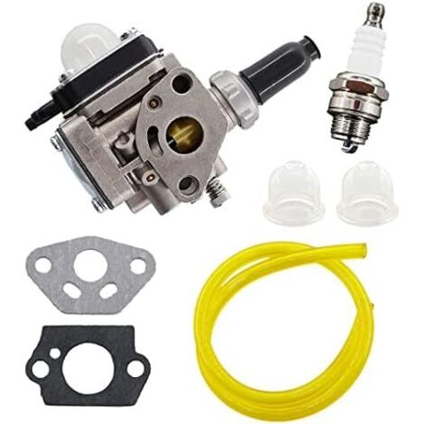 VURAHOME - Carburateur avec joint bougie dallumage Tuyau dessence pour tondeuse à gazon Kawasaki TH43 TH48 Moteur - Accessoires de jardinage dextérieur (1/5)