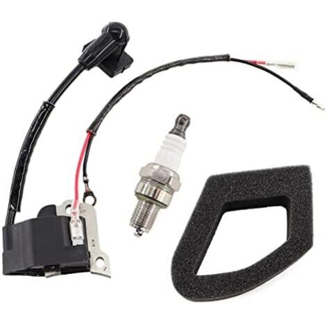 VURAHOME - Bobine dallumage avec bougie dallumage pour Honda GX35 GX35NT HHT35S Débroussailleuse UMR435N UMK435T U2NT U2ST Pièces  30500-Z0Z-013 30500-Z3F-013 30500-Z3F-003 (1/5)