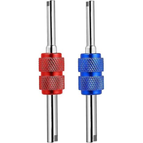VURAHOME - Tournevis de valve Réparation de valve de pneu Outil de démontage de noyau de valve 2 pièces (1/5)