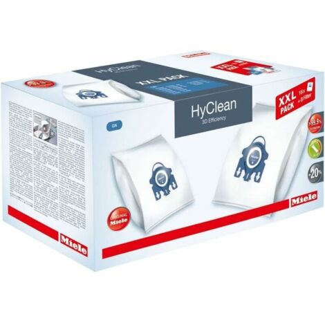 aspirateur 16 pièces pour Miele Gn Airclean 3d efficacité sacs à poussière remplacer Miele Gn aspirateur sac à poussière partie