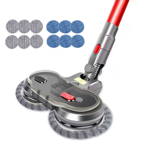VURAHOME - Pour accessoires d'aspirateur Dyson tête de vadrouille électrique v7v8v10v11 tête de nettoyage de vadrouille brosse de sol (1/5)