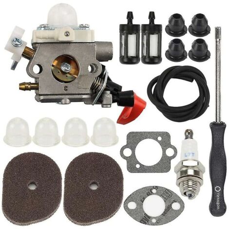 VURAHOME - Kit carburateur compatible avec Stihl Fs40 Fs50 Fs56 Fs70 Fc56 Fc70 Ht56 Kn56 Km56 thsinde (1/4)
