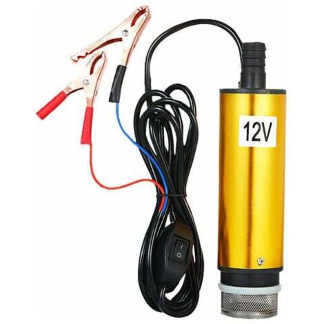 VURAHOME - Pompe Submersible Pour Le Pompage De L'eau De Gasoil 51mm Pompe De Transfert De Carburant Ravitaillement Avec Tamis Filtrant (1/5)