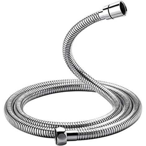 Flexible de Douche, Tuyau de Douche 1.5 M, Acier, Argent (1/5)
