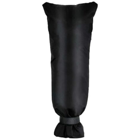 VURAHOME - Lot de 1 Housse de Protection Robinet Extérieur, Couverture Isotherme Thermique Anti-Gel/Neige/Pluie/Givre/Froid, pour Robinet de Jardin et Extérieur,51 x20cm (1/4)