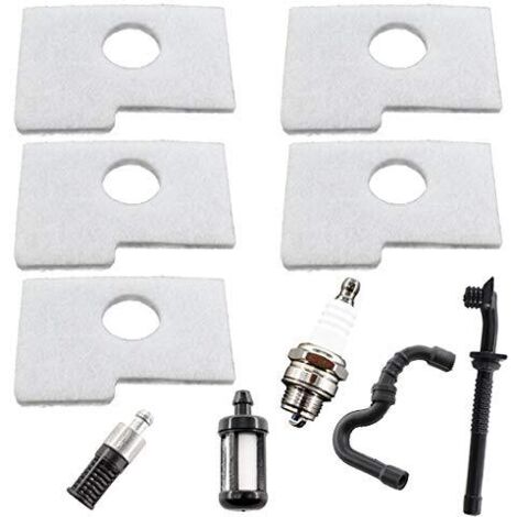 VURAHOME - 5X Filtre à Air pour Stihl MS180 MS170 018 017 MS 180 170 remplacer 1130 124 0800 1130 358 7700 Tronçonneuse et Autres accessoires (1/3)