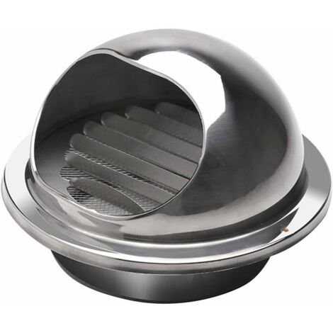 VURAHOME - Sortie d'aération Rond Grille de Ventilation en Acier Inoxydable (150mm) (1/5)