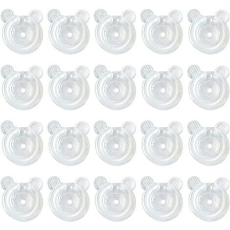 VURAHOME - 20 x Clips Housse de Couette, Couette Clips pour Garder la Couette en Place, Housse de Couette Housse de Couette Beignets Attaches de Couette (1/5)