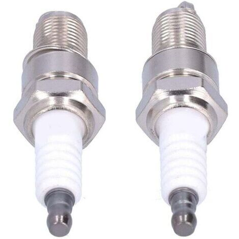 VURAHOME - Bougies d'allumage F6RTC (lot de 2) pour tondeuses à gazon MTD 95110292, 75110292 et 131039 (1/3)