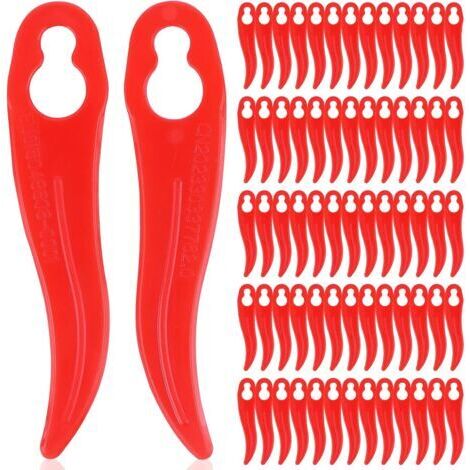 VURAHOME - Lot de 120 lames de rechange en plastique pour coupe-bordure Einhell et Bosch - Compatibles avec les coupe-bordures sans fil (1/3)