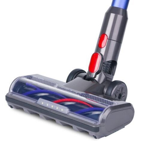 VURAHOME - Brosse Compatible avec Aspirateur Dyson V10 V8 V7 V11 V15 Accessoire Tête d'aspirateur avec 5 Lampes pour Sol Dur et Tapis (1/5)