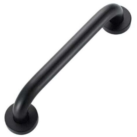VURAHOME - Noir 500mm-Barre d'Appui Douche , XU, Poignée de Douche de Sécurité, Barre d'Appui WC Handicapé, Barre de Soutien pour Toilette, Barre de Maintien Douche et WC - (1/4)