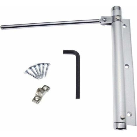 VURAHOME - Ferme-Porte à Ressort en Alliage d'aluminium de Porte Closers , XU,réglable Monté en surface Dispositif de fermeture automatique 45kg (1 pièce) - (1/4)