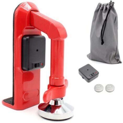 VURAHOME - Bloque-porte alarme 80dB - Cale avec détecteur vibration - Multi-surfaces - Anti-intrusion et anti-vol - Propriétaires et locataires (1/4)