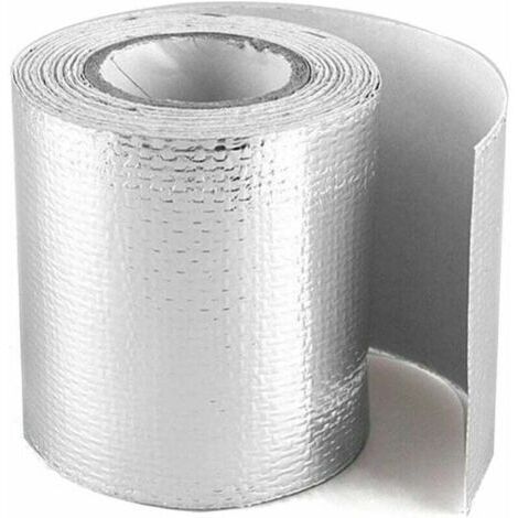 VURAHOME - Ruban adhésif thermique 5 m – Aluminium haute qualité – Protection chaleur réfléchissante – Pour systèmes de chauffage (1/3)