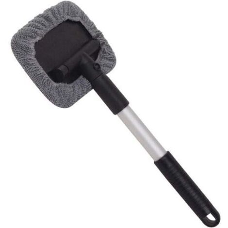 VURAHOME - Brosse de nettoyage de verre de voiture, XU, Brosse de pare-brise à nettoyage, Brosse pare-brise télescopique, Brosse À Poussière Longue Poignée, Outils de nettoyage de voiture -