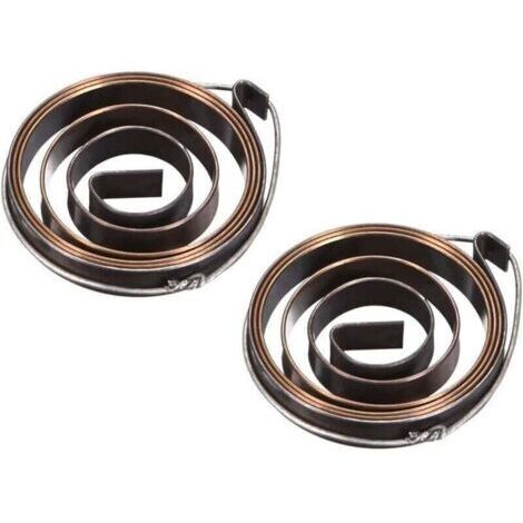 VURAHOME - 2Pcs Ressort de Rappel Perceuse à Colonne , XU,Aliment Penne Bobine Assemblage 680mm 35x6x0.7mm - (1/4)