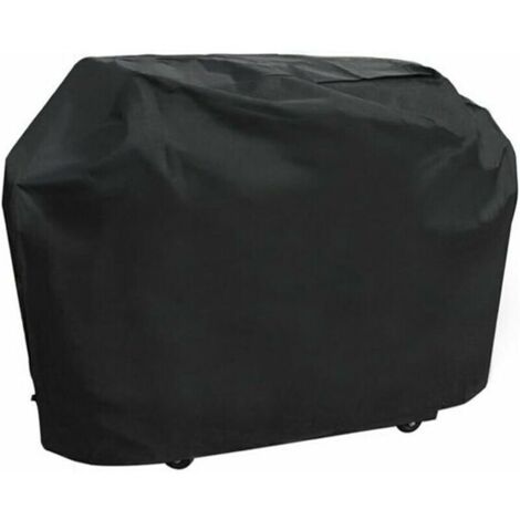VURAHOME -Housse de barbecue Housse de protection pour barbecue à gaz Oxford Housse de barbecue 100% étanche Housse de protection contre les intempéries avec cordon de serrage pour montage au sol, Noi (1/4)