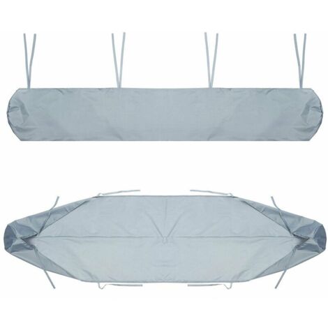 VURAHOME -Protecteur De Cougrisure d'Auvent Anti-Poussière, Housse De Protection Auvent Pare Soleil Sac De Protection pour Store Banne, avec Cordon, pour Terrasse De Jardin Extérieur(Size:3.5M,Color:g (1/5)