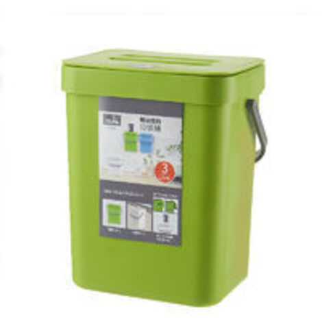 VURAHOME -Bac à Compost de Cuisine Avec couvercle Hermétique amovible eau à Compost Poubelle Compost Cuisine (1/5)