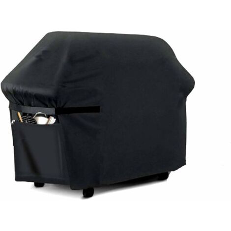 VURAHOME -Housse Barbecue Gaz,Housse De Protection 210D Etanche,Housse De Protection pour Barbecue Sangle Ajustable,Convient La Plupart des Grill (145 61 117cm) (1/5)