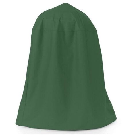 VURAHOME -Housse de protection pour fontaine de jardin - Résistante à la poussière - Imperméable et durable - Avec cordon de serrage de verrouillage - Pour cour d'hiver Vert foncé D36 x H42 pouces 42 (1/5)