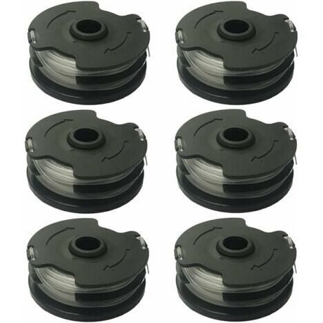 VURAHOME - Bobines de fil de rechange pour débroussailleuse Parkside PRTA 20-Li – Nylon polyamide 1,4mm – Lot de 6 pour coupe précise (1/5)