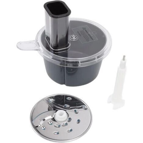VURAHOME - Coupe-râpe à légumes pour Thermomix TM6 – Couvercle multifonctionnel – Compatible TM5 et TM6 – Matériau ABS et inox – Nettoyage facile lave-vaisselle
