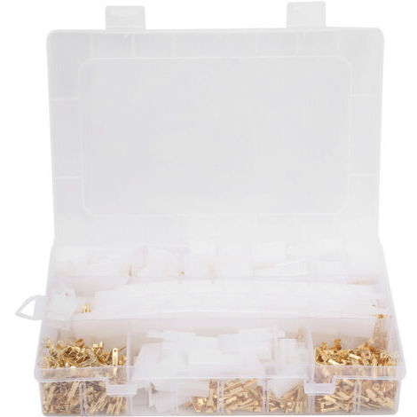 VURAHOME - 580 pièces de boîtier de connecteur mâle/femelle de borne de circuit 2 3 4 6 9 broches 2,8 mm pour l'électronique,DUBUNS (1/5)