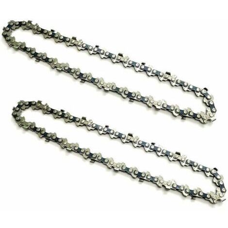 VURAHOME - 2Pièces 6 pouces chaînes de scie à chaîne pour mini tronçonneuse rechargeable à main chain,Pas de la chaîne1/4,Jauge de la chaîne 0.043/1.1mm,Maillons d'entraînement 37DL,Longueur de coupe  (1/5)