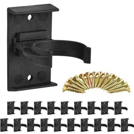 VURAHOME - Lot de 20 clips de fixation pour pieds de meuble 28-32 mm – Plastique durable – Installation facile avec 40 vis – Pour cuisine (1/5)
