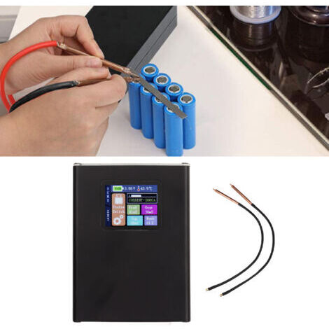 VURAHOME - Soudeur par points avec 1,8 pouces écran LCD couleur réglable portable professionnel mini machine de soudage par points pour batterie,DUBUNS