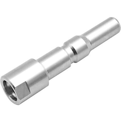 Mousse de Neige Bouteille Coupleur,Adaptateur de Pistolet Compatible avec Connecteur en Acier Inoxydable du Pistolet de la Machine à Laver Nilfisk/Kew/Alto Wap Calm. (1/4)